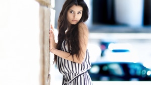 Nicole Ceretta, Girls, Model, 4K wallpaper