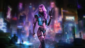 Cyberpunk, Tattoo, Artist, Artwork, Digital Art, 4K wallpaper