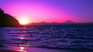 Sunset, Evening, Nature, 4K wallpaper