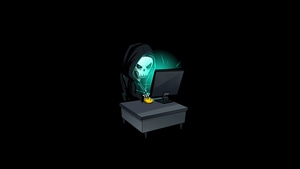 Skull, Hacker, Hoodie, Artist, Artwork, Digital Art, Minimalism, Minimalist, Dark, Black, 4K wallpaper