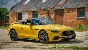 Mercedes-AMG SL 43, 2023, 4K wallpaper
