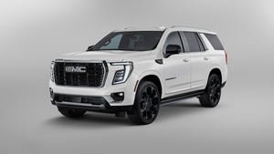 GMC Yukon Denali, 25th Anniversary, 2025, White background, 4K wallpaper