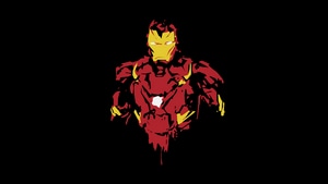 Iron Man, Superheroes, Minimalism, Minimalist, Artist, Artwork, Digital Art, 4K wallpaper