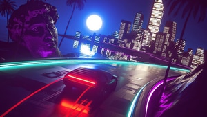 Retrowave, Artist, Artwork, Digital Art, Outrun, 4K wallpaper