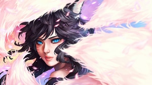 Ahri, League Of Legends, Games, Artwork, Artist, Digital Art, Deviantart, 4K wallpaper