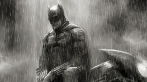 Batman, Superheroes, Artwork, Artist, Monochrome, 4K wallpaper