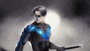 Nightwing, Superheroes, Artwork, 4K wallpaper