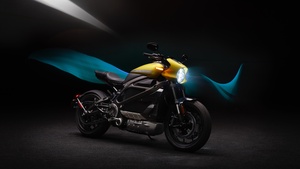 Harley-Davidson LiveWire, Electric motorcycle, Dark background, 4K wallpaper