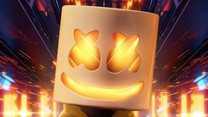 Marshmello, Music, Gold, 4K wallpaper