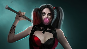 Harley Quinn, Superheroes, Artwork, Artist, Artstation, 4K wallpaper