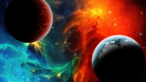 Nebula, Space, Planet, Digital Universe, Artist, Artwork, Digital Art, 4K wallpaper