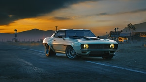 Chevrolet Camaro, Chevrolet, Cars, Artstation, 4K wallpaper