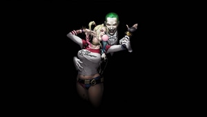 Harley Quinn, Joker, Superheroes, Artwork, 4K wallpaper