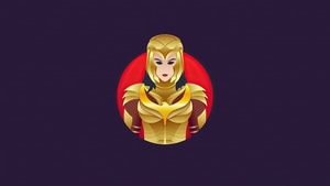 Wonder Woman, Superheroes, Minimalism, Artwork, 4K wallpaper