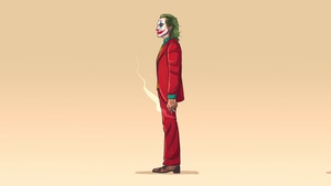 Joker, Superheroes, Artwork, Artist, Minimalism, 4K wallpaper