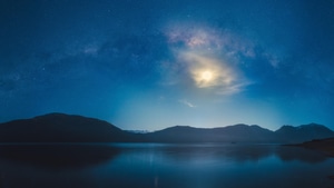 Long Exposure, Lake, Nature, , 4K wallpaper
