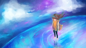 Anime Girl, Anime, Artist, Artwork, Digital Art, 4K wallpaper