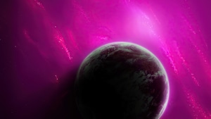 Planet, Digital Universe, Purple, Artist, Artwork, Digital Art, 4K wallpaper