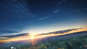 Cityscape, Anime, Artist, Artwork, Digital Art, 4K wallpaper