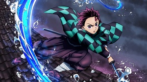 Tanjiro Kamado, Water Breathing, Demon Slayer: Kimetsu no Yaiba, 4K wallpaper
