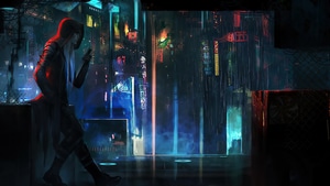 Cyberpunk, Artist, Artwork, Digital Art, 4K wallpaper