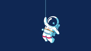 Astronaut, Artist, Artwork, Digital Art, 4K wallpaper