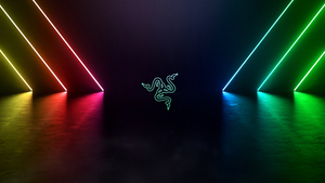 Razer, Logo, Neon, Colorful, Modern lighting, 4K wallpaper