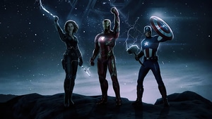 Iron Man, Captain America, Black Widow, Superheroes, Artwork, Artist, 4K wallpaper