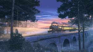 Train, Artist, Artwork, Digital Art, Deviantart, 4K wallpaper