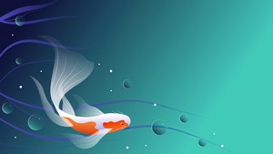 Fish, Minimalism, Minimalist, Artist, Artwork, Digital Art, 4K wallpaper