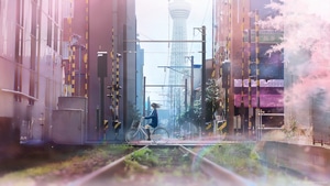Anime Girl, Anime, Artist, Artwork, Digital Art, Bicycle, 4K wallpaper