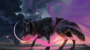 Wolf, Artist, Artwork, Digital Art, Deviantart, 4K wallpaper