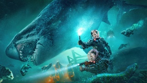 Meg 2: The Trench, IMAX poster, 2023 Movies, 4K wallpaper