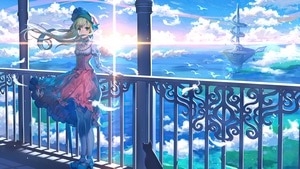 Anime Girl, Anime, Artist, Artwork, Digital Art, 4K wallpaper