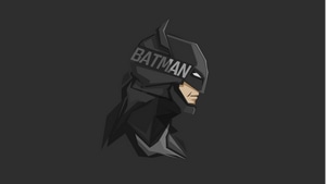 Batman, Superheroes, Minimalism, Minimalist, Artist, Artwork, Digital Art, Artstation, 4K wallpaper