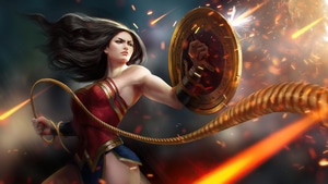 Wonder Woman, Superheroes, Artwork, Artist, Artstation, 4K wallpaper