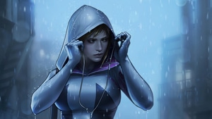 Gwen Stacy, Superheroes, Artist, Artwork, Digital Art, 4K wallpaper