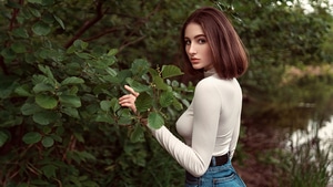 Girls, Model, 4K wallpaper