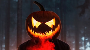 Halloween, Mask, Artist, Artwork, Digital Art, 4K wallpaper