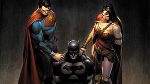 Batman, Wonder Woman, Superman, Superheroes, Artwork, 4K wallpaper