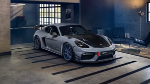 Porsche 718 Cayman GT4 RS, Manthey Performance Kit, 4K wallpaper