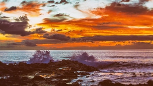 Sunset, Nature, 4K wallpaper