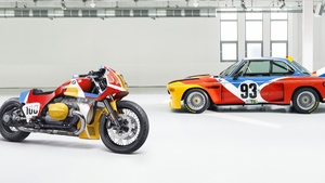 BMW 1.8 CSL Art Bike, BMW Art car, BMW CSL, 4K wallpaper