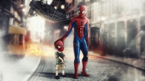 Spiderman, Superheroes, Artist, Artwork, Digital Art, 4K wallpaper
