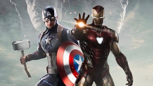 Captain America, Iron Man, Superheroes, Artwork, 4K wallpaper