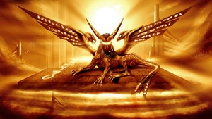 Creature, Gold, Artist, Artwork, Digital Art, Deviantart, 4K wallpaper
