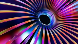 Colorful, Swirling Vortex, Illusion, Psychedelic Art, 4K wallpaper
