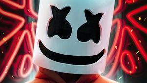 Marshmello, Music, Helmet, 4K wallpaper