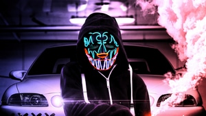 Hoodie, Anonymus, Mask, Photography, 4K wallpaper