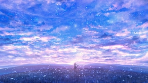 Anime Girl, Anime, Artist, Artwork, Digital Art, Lavender, 4K wallpaper